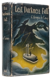  [SCIENCE FICTION]. DE CAMP, L. Sprague (1907-2000). Lest Da...