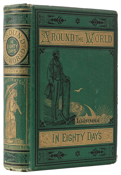  VERNE, Jules (1828-1905). Around the World in Eighty Days. ...