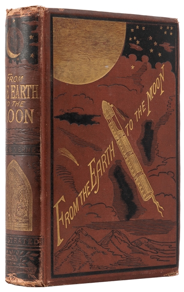  VERNE, Jules (1828-1905). From the Earth to the Moon Direct...