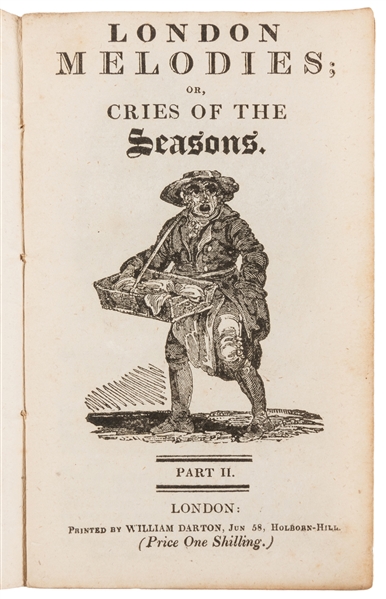  [THURSTON, John (1774-1822), illustrator]. London Melodies;...