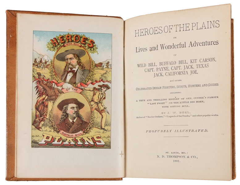  [WESTERN AMERICANA]. BUEL, J. W. (1849-1920). Heroes of the...