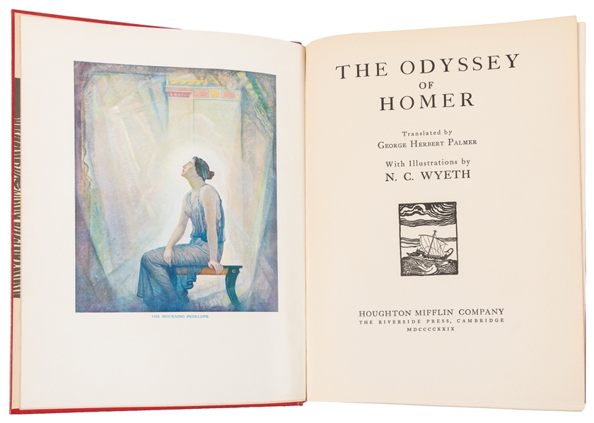  [WYETH, N. C. (1882-1945), illustrator]. HOMER. The Odyssey...