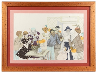  POLACCO, Patricia (b. 1944). Double Page Spread, Selling Py...