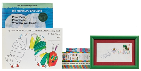  CARLE, Eric (1929-2021). Group of 7 Signed Titles Plus One ...