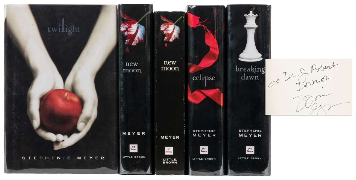  MEYER, Stephenie (b. 1973). First Trade Editions of The Twi...