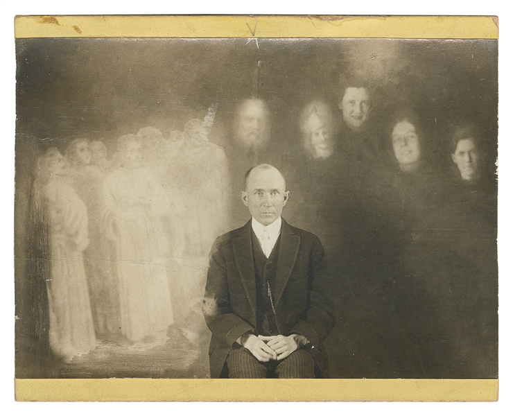 [SPIRIT PHOTO]. MARTIN, Alexander (1841–1929). Arnold A. Du...