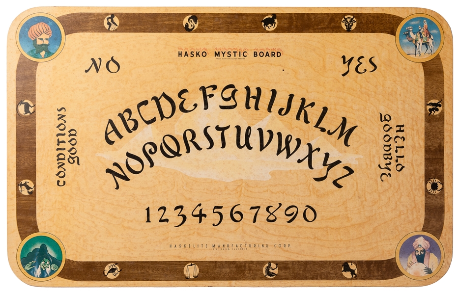 Hasko Mystic Board. Chicago: Haskelite Manufacturing Co., c...