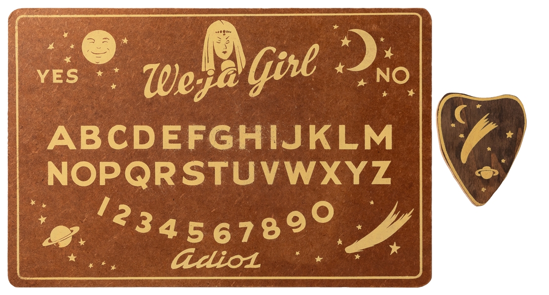 We-ja Girl Board. A Barrel of Fun, ca. 1940s. Screenprint o...