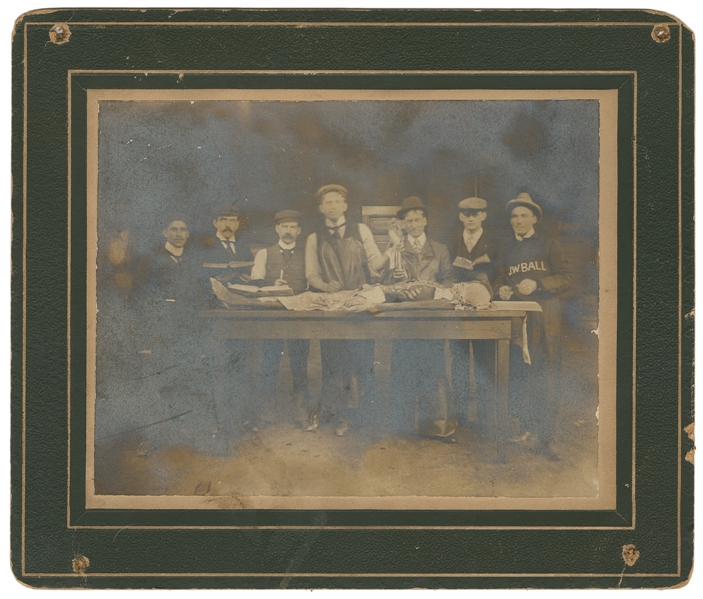 Medical School Autopsy Cadaver Cabinet Card. Late 19th – ea...