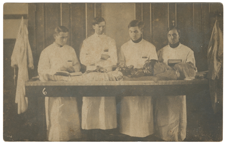 Medical School Autopsy Cadaver RPPC. Late 19th – early 20th...