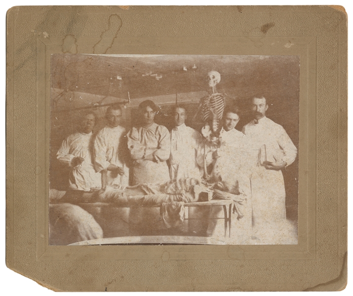 Medical School Autopsy Cadaver Photograph. Late 19th – earl...