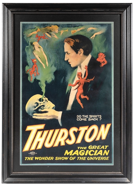 THURSTON, Howard (1869–1936). Do the Spirits Come Back? Thu...