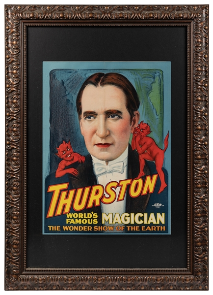 THURSTON, Howard (1869–1936). Thurston / Worlds Famous Mag...