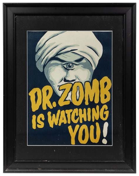 McGILL, Ormond (1913–2005). Dr. Zomb is Watching You! Ameri...