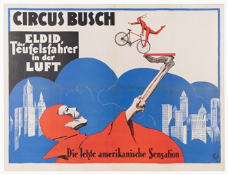 Circus Busch / Eldid der Teufelsfahrer in der Luft [The Dev...