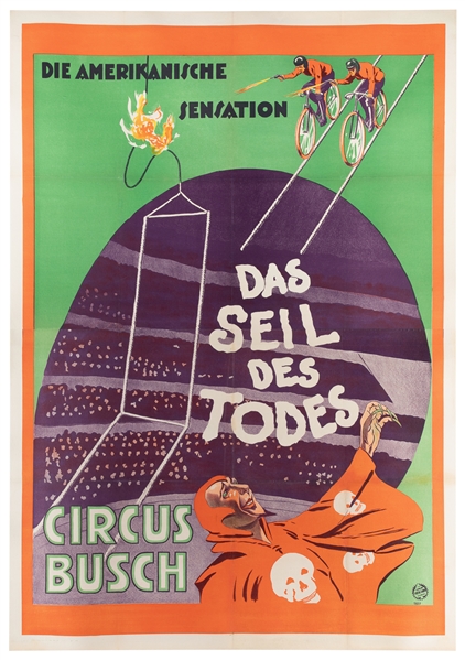 [ACROBATICS]. Circus Busch / Die Amerikanische Sensation / ...