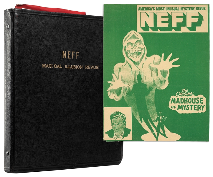 NEFF, William “Bill" (1905–1967). Dr. Neff “Magical Illusio...