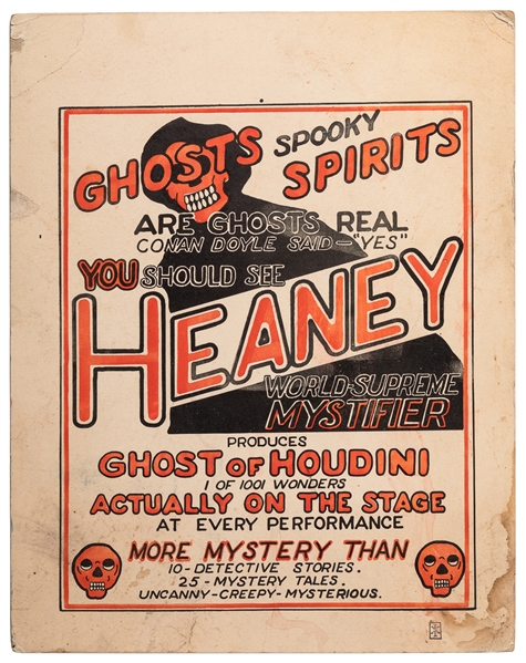 HEANEY (Gerald Vincent Heaney). Ghosts / Spooky Spirits / Y...