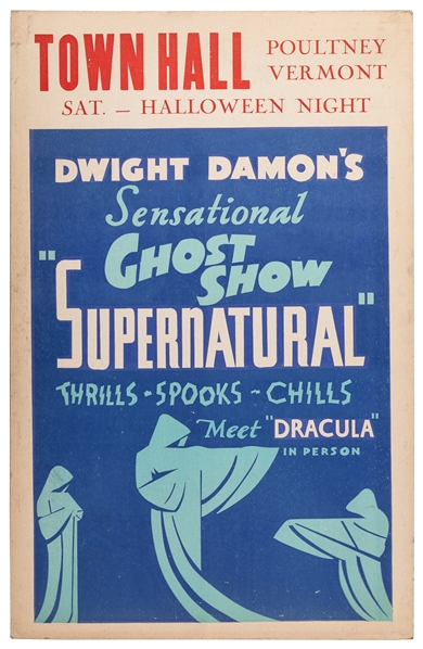 DAMON, Dwight. Dwight Damons Sensational Ghost Show / “Sup...