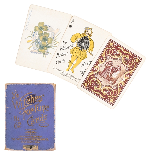 USPC Ye Witches Fortune No. 62 Playing Cards. Cincinnati, ...