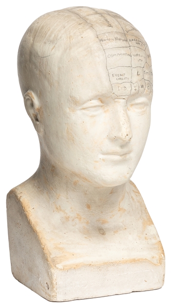 VAGO, A.L. (1839 – 1896). A.L. Vago Phrenology Bust. London...