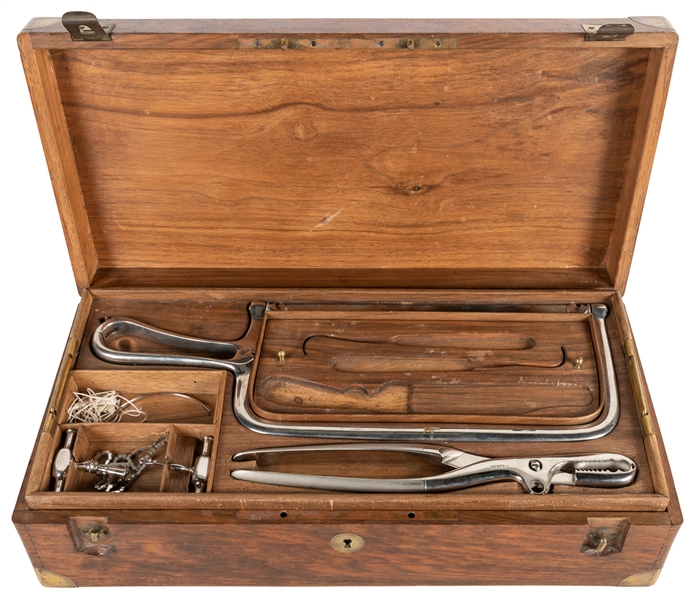 French 19th Century Surgical Field Kit. France, 19th centur...