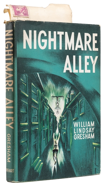 GRESHAM, William Lindsay (1909–1962). Nightmare Alley. New ...