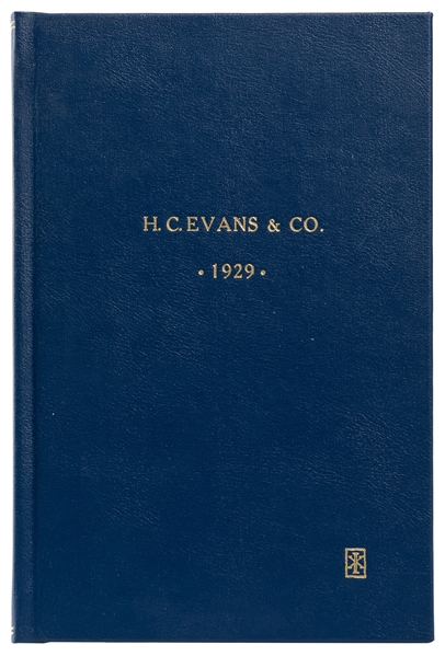 H.C. Evans & Co. Catalogue. Chicago, 1929. Colored pictoria...