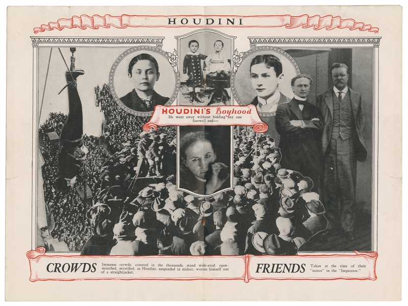 HOUDINI, Harry (Erik Weisz, 1874–1926). Houdini Beware. Ori...