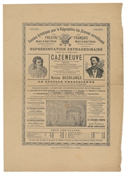 CAZENEUVE (Maurius Cazeneuve, 1839 – 1913). Représentation ...