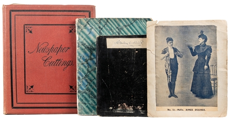 COLLINS, Stanley (1881 – 1966). Three Magic Scrapbooks. 189...