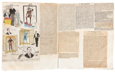 COLLINS, Stanley (1881 – 1966). Three Magic Scrapbooks. 189...