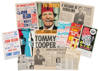 COOPER, Tommy (1921 – 84). Collection of Tommy Cooper Ephem...