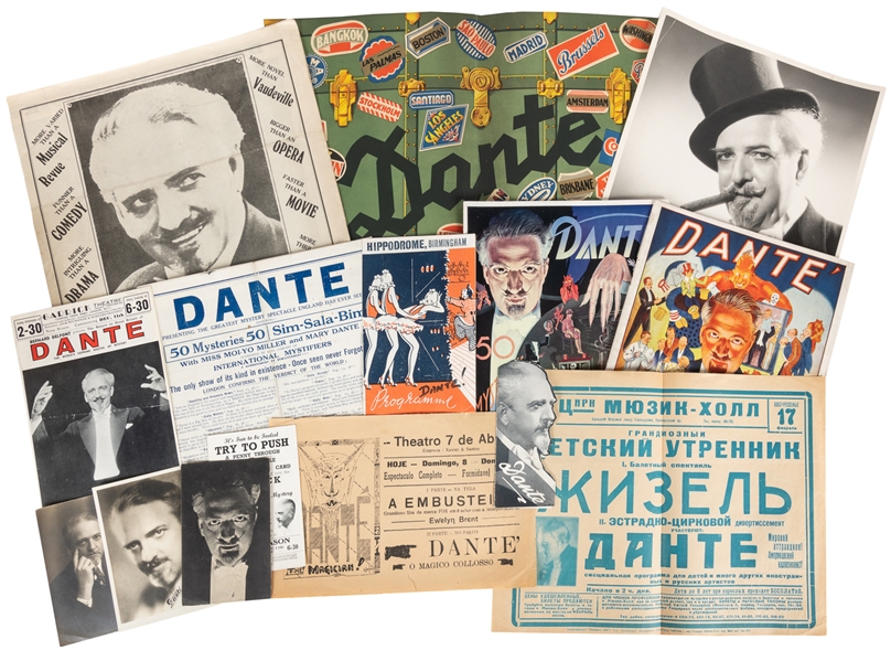 DANTE (Harry Jansen, 1883 - 1955). Collection of Dante Prog...