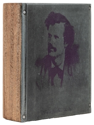 [DAWES, Edwin]. Large Group of Nearly 200 Metal Printing Pl...