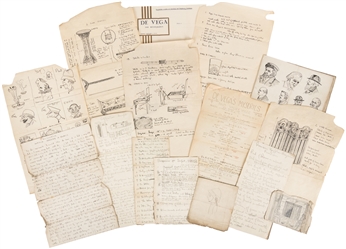 DE VEGA (Alex Stewart, 1892 - 1971). Archive of Corresponde...