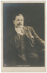 DEVANT, David (David Wighton, 1868 – 1941). Portrait Postca...