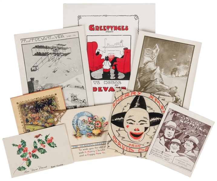 DEVANT, David (David Wighton, 1868 – 1941). Eight David Dev...
