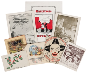 DEVANT, David (David Wighton, 1868 – 1941). Eight David Dev...