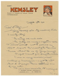 [DAVID DEVANT]. HEMSLEY, Harry. Painting of a Devant Illusi...