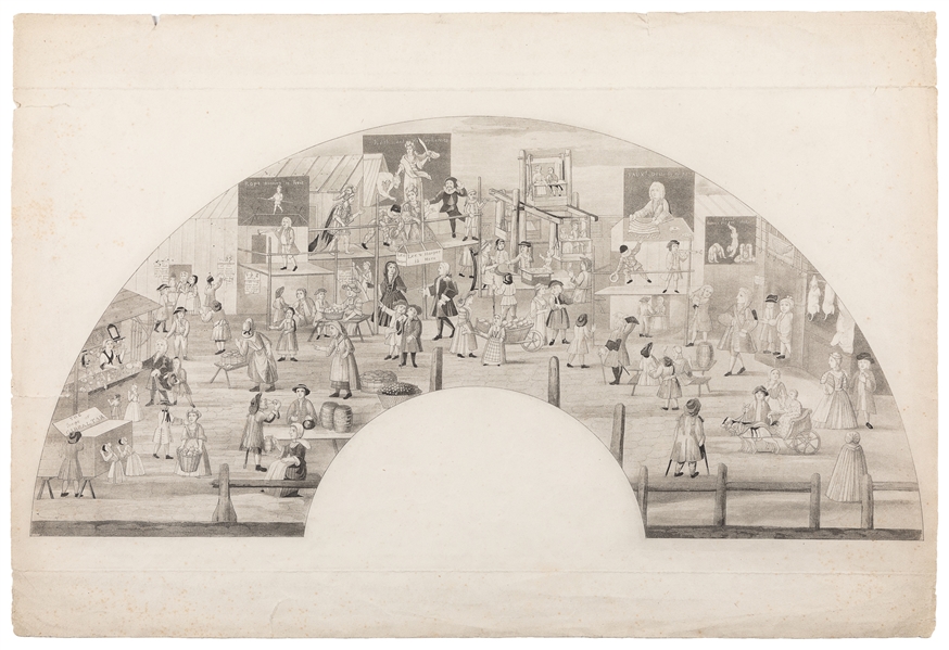 [FAWKES]. Bartholomew Fair. London: J.F. Setchel, 1721. Aqu...
