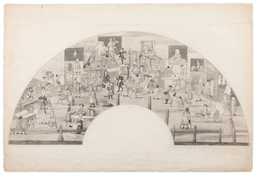 [FAWKES]. Bartholomew Fair. London: J.F. Setchel, 1721. Aqu...
