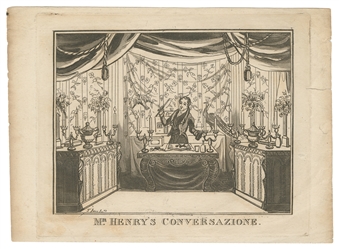 Henry, M. M. Henry's Conversazione. London: T. Jones, ca. 1...