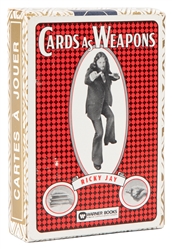 JAY, Ricky (1946 – 2018). Ricky Jay Cards As Weapons Promot...