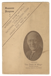 KELLAR, Harry (1849 – 1922). Three Kellar Magic Playbills/P...