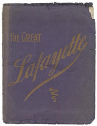 LAFAYETTE (Sigmund Neuberger, 1871 – 1911). The Great Lafay...