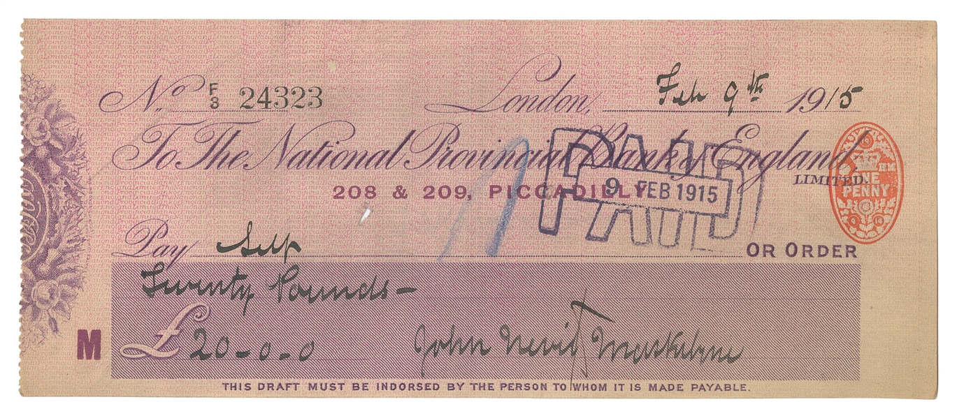 MASKELYNE, J.N. (1839 – 1917). John Nevil Maskelyne Signed ...
