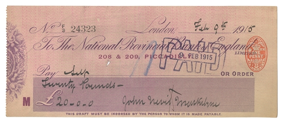 MASKELYNE, J.N. (1839 – 1917). John Nevil Maskelyne Signed ...