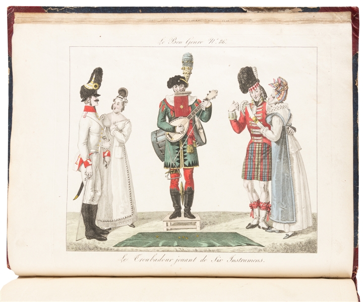 [PLATES – SIDESHOW & ENTERTAINMENT]. Collection of Hand-Col...