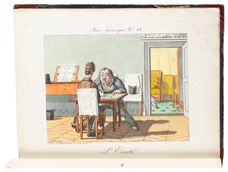 [PLATES – SIDESHOW & ENTERTAINMENT]. Collection of Hand-Col...